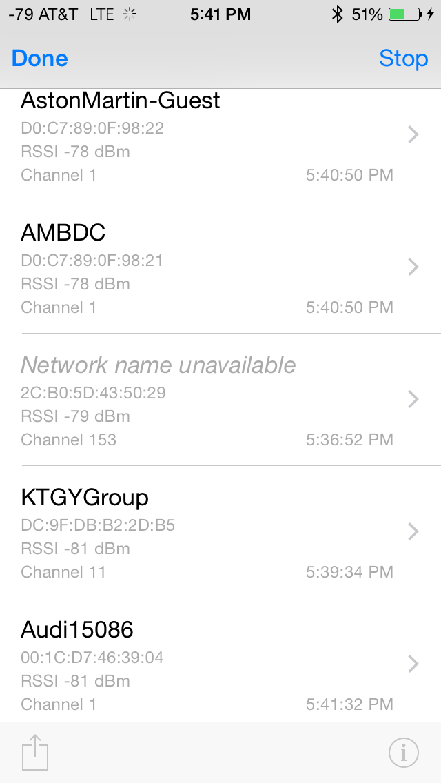 iphone wifi channel scanner